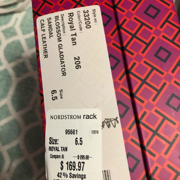 Tory Burch Coachella Gladiator Sandals-New w/ Box - Picture 12 of 12